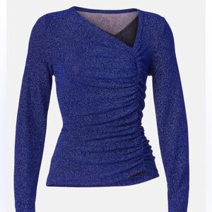Fifteen Twenty Blue Long Sleeve Top